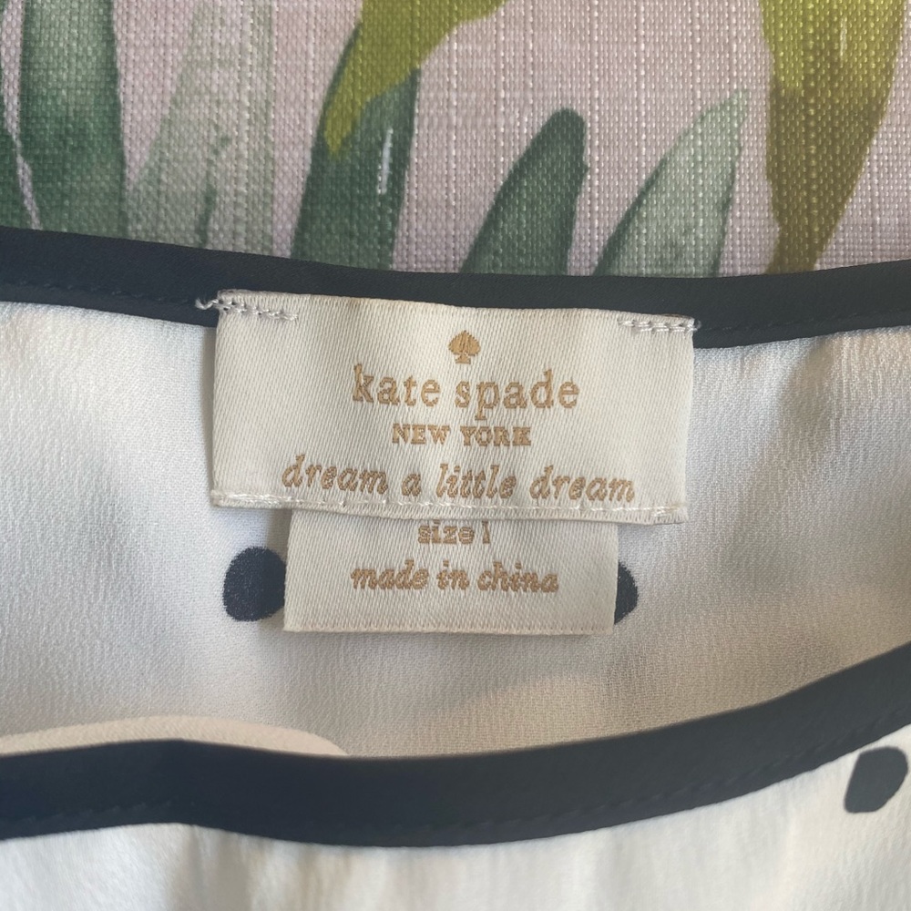💕 BRAND NEW 💕KATE SPADE & B&W POLKA DOT PJ SET - Picture 7 of 8